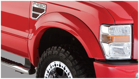 Bushwacker 08-10 Ford F-250 Super Duty Styleside OE Style Flares 4pc 81.0/96.0in Bed - Black 20918-02