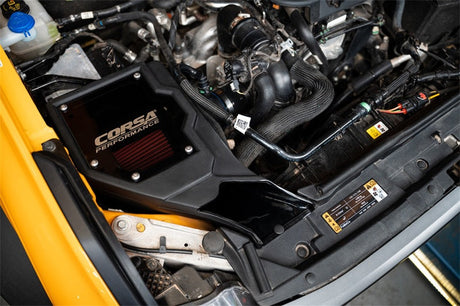 Corsa 21-22 Ford Bronco 2.3L Closed Box Air Intake With DryTech 3D Dry Filter 47002D