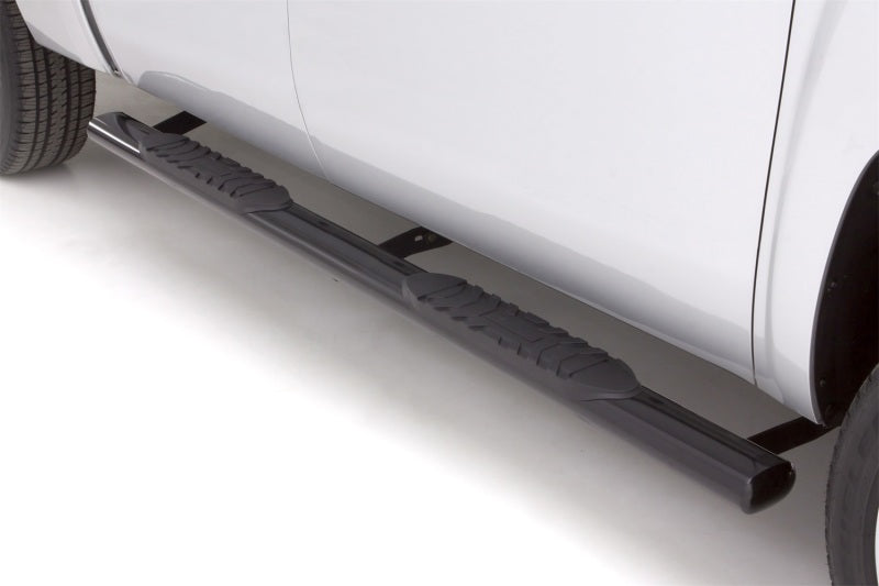 Lund 10-17 Dodge Ram 2500 Crew Cab 5in. Oval Straight Steel Nerf Bars - Black 24084003