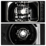 Spyder 19-22 Dodge Ram 2500 (Halogen Only) Projector Headlights - Black PRO-YD-DR19HDHALSI-SEQ-BK 5088611
