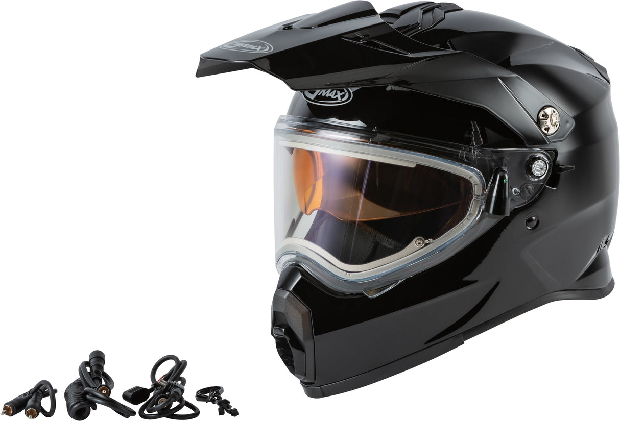 GMAX At-21s Snow Helmet W/Electric Shield Black Sm G4210024