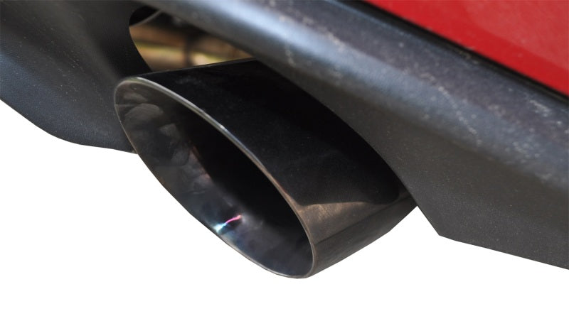 Corsa 14-15 Volkswagen GTI Mk7 Black Sport 3.0in Cat-Back Dual Rear Exit with Single Pro-Series Tips 14834BLK