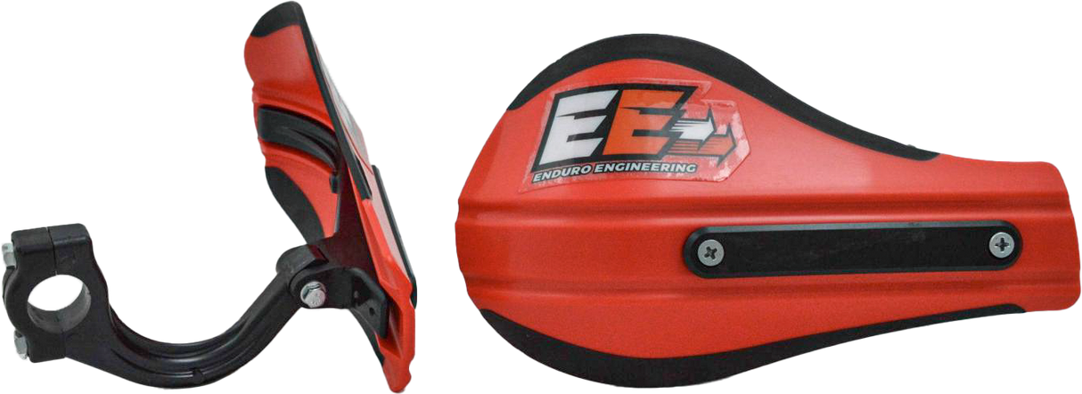 ENDURO ENGINEERING Composite Mnt Roost Deflectors Red W/Mounting Hardware 53-226
