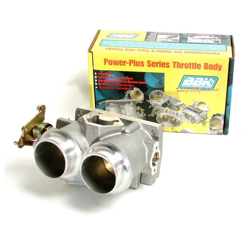 BBK 87-96 Ford F Series Truck RV 302 351 Twin 56mm Throttle Body BBK Power Plus Series 3501