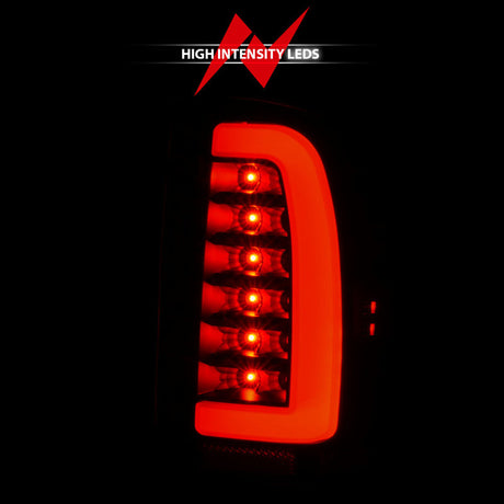ANZO 95-00 Toyota Tacoma LED Taillights Black Housing Clear Lens (Pair) 311353