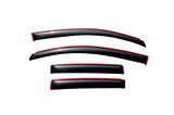 AVS 07-12 Dodge Caliber Ventvisor In-Channel Front & Rear Window Deflectors 4pc - Smoke 194323