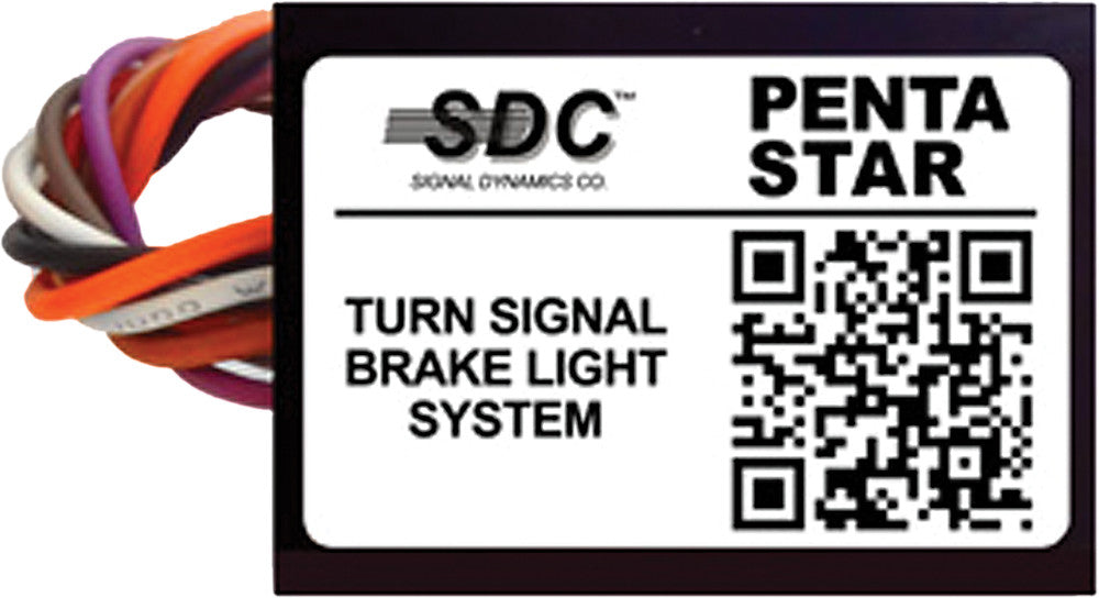 SDC Penta-Star Turn Signal Brake Light System 2-1/4x1-5/8x5/8" 1007