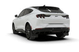 Rally Armor 21-23 Ford Mustang Mach-E Black UR Mud Flap w/ Metallic Black Logo MF96-UR-BLK-MBK