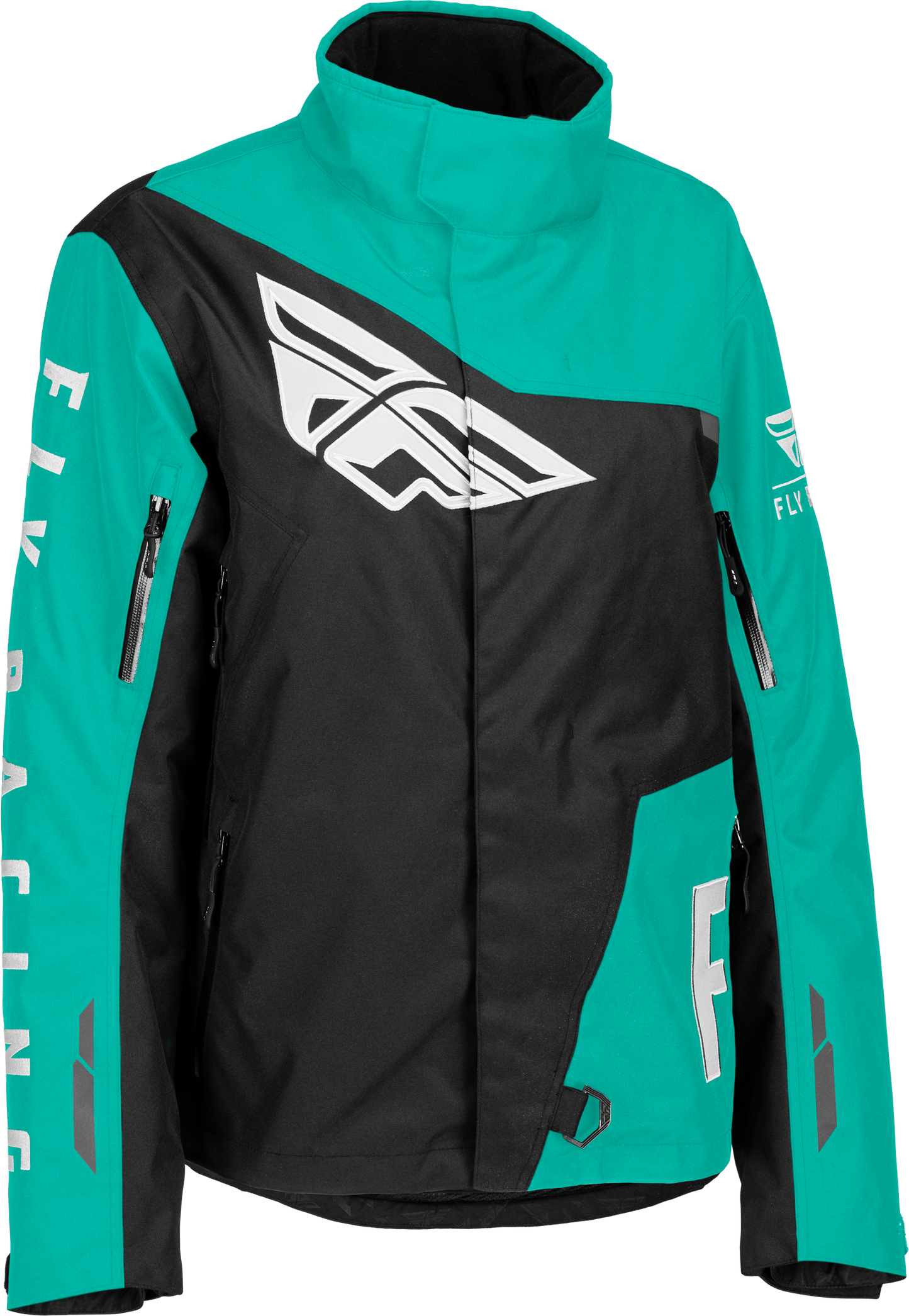 FLY RACING Women's Snx Pro Jacket Black/Mint 2x 470-45102X