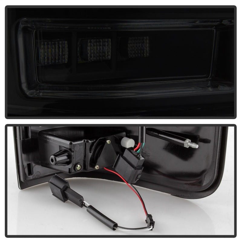 Spyder Ford F150 04-08 Styleside Tail Light V2 - LED - Black Smoke ALT-YD-FF15004V2-LBLED-BSM 5084187