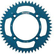 SUPERSPROX Rear Sprocket Aluminum 48t-420 Blu Yam RAL-6622-48-BLU