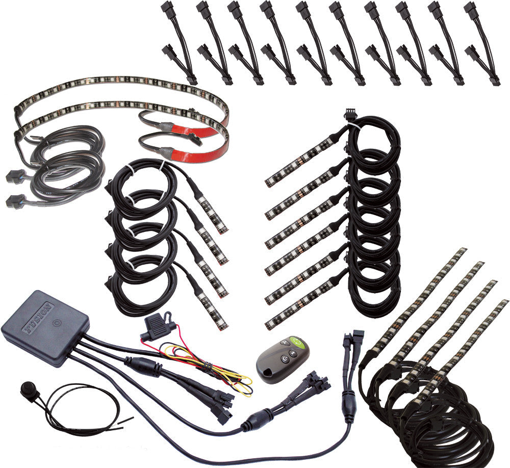 FUSION Motorcycle Led Stage 5 Lighting System MCX3S5