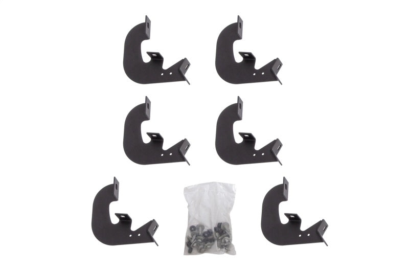 Deezee 19-23 Chevrolet Silverado Running Board Hex Side Step Bracket Kit DZ 66340