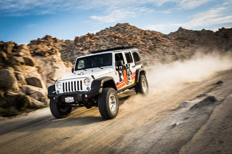 Fox 97-06 Jeep TJ 2.0 Performance Series 9.1in. Smooth Body IFP Rear Shock (Aluminum) / 4-6in. Lift 980-24-645