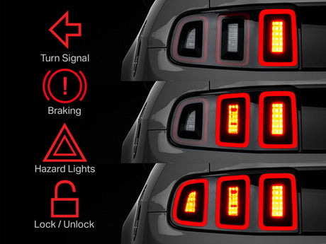 Raxiom 10-22 Ford Mustang Tail Light Sequencer (Plug-and-Play) 301042