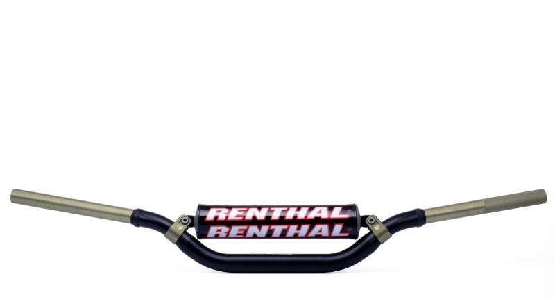 Renthal RC/ 04-18 Honda CRF/ 06+ Kawasaki KX/ KXF Twinwall Pad - Black 997-01-BK-02-185