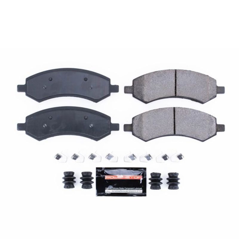 Power Stop 07-09 Chrysler Aspen Front Z23 Evolution Sport Brake Pads w/Hardware Z23-1084
