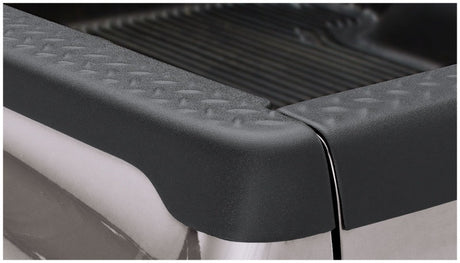Bushwacker 97-04 Dodge Dakota Fleetside Bed Rail Caps 78.0in Bed - Black 59507