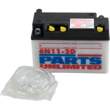 Parts Unlimited Conventional Battery 6n112d