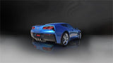 Corsa 2014 Corvette C7 Coupe 6.2L V8 AT/MT 2.75in Valve-Back Dual Rear Exit Polished Sport Exht 14764