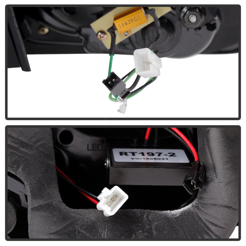 Spyder Chevy SS 2014-2016 LED Tail Lights Black ALT-YD-CVSS14-LED-BK 5080974