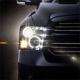 Spyder Dodge Ram 1500 09-14 Projector Headlights Halogen- CCFL Halo LED - Blk PRO-YD-DR09-CCFL-BK 5030320
