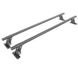 Go Rhino 15-22 Ford F-150 / 07-21 Toy. Tundra XRS Cross Bars Kit - Tex Blk (Attch Tonneau Cvr T-Trk) 5935015T
