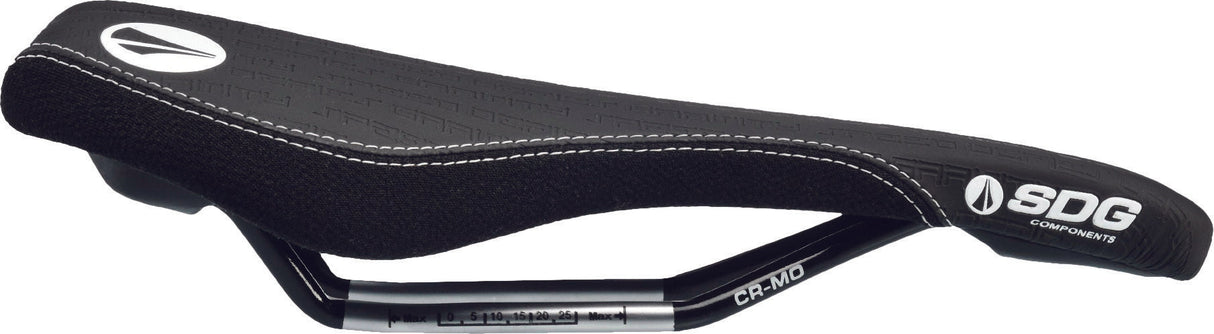 SDG COMPONENTS Fly Mountain Saddle Cro-Mo Black/White 6467