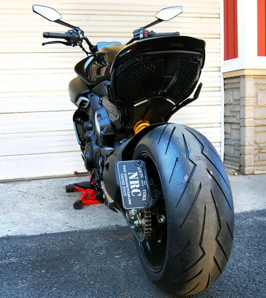 NEW RAGE CYCLESSide Mount License Plate DucDV4-SIDE