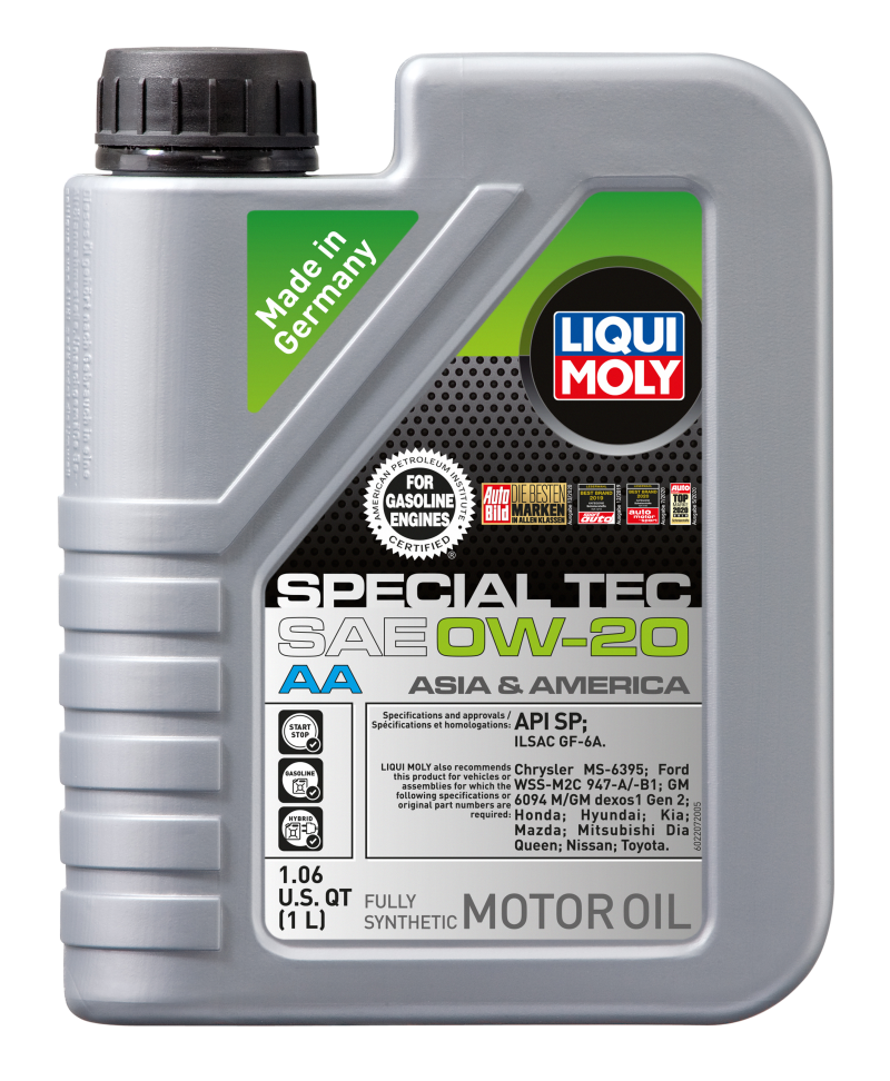 LIQUI MOLY 1L Special Tec AA Motor Oil SAE 0W20 2207