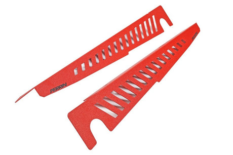 Perrin 22-23 Subaru WRX Fender Shroud Set - Red PSP-ENG-551RD