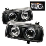 Spyder Volkswagen Jetta III 93-98 Projector Headlights LED Halo Blk High H1 Low H1 PRO-YD-VJ93-HL-BK 5012197