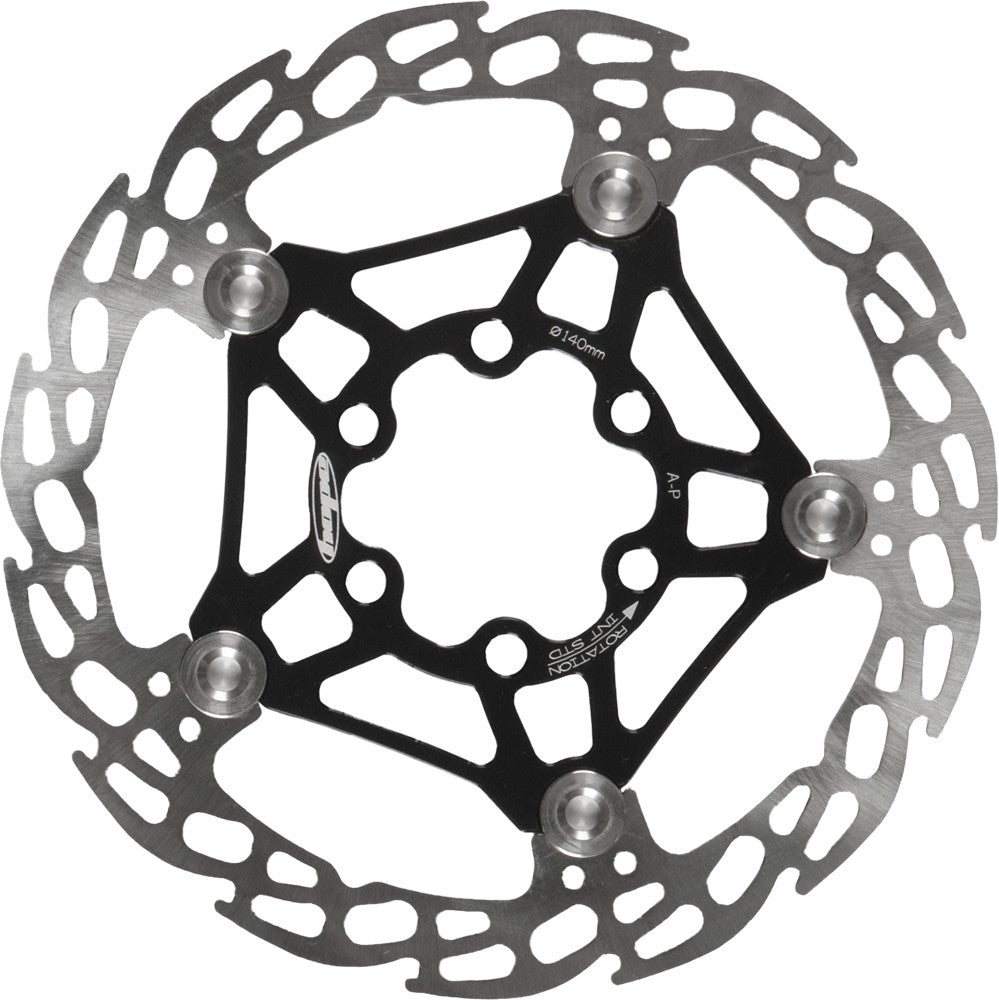 HOPE Floating Disc Rotor Black 140mm HBSP208:140:6F~OLD