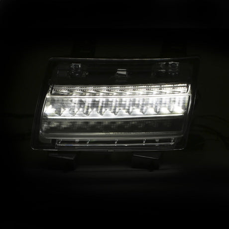 ANZO 18-19 Jeep Wrangler JL Halogen Chrome Clear w/ Sequential Signal 511083