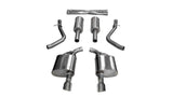 Corsa 17-18 Dodge Charger 5.7L V8 Xtreme Cat-Back Dual Rear Exit w/4.5in Polished Tips 21004