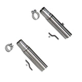 BBK 86-04 Mustang Cat Back Kit Varitune Mufflers Stainless Steel Tips 3001