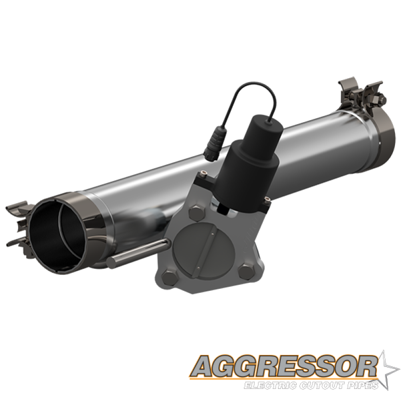 QTP 09-18 Ram 1500 3in 304SS Aggressor Cutout Mid Pipe 520009