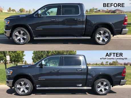 Tuff Country 19-23 Dodge Ram 1500 2in Front Leveling Kit with Ride Height Sensor Links 32907