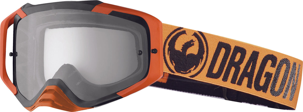 DRAGON Mxv Max Goggle Orange W/Clear Lens 358736024701