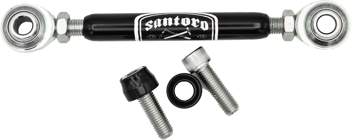 SANTORO FABWORX Shift Linkage Mid-Ctrls Black Dyna 99-17 SF30021