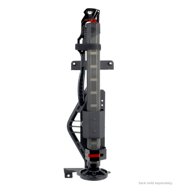 Go Rhino 18-24 Jeep Wrangler JL/JLU/JT Front Fender Jack Mount for Xventure Gear EG Jack - Tex. Blk 701005T