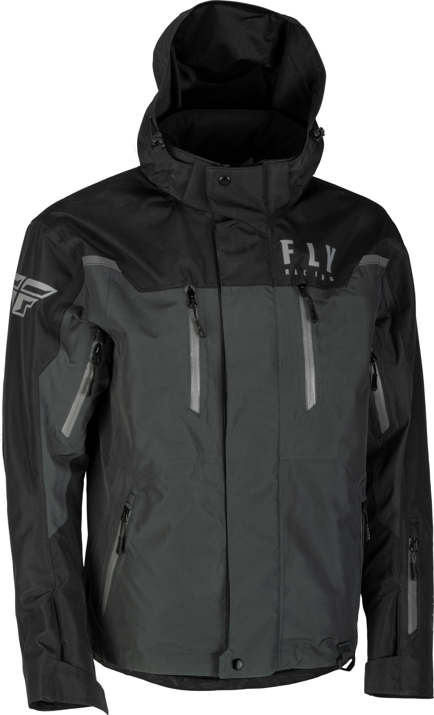 FLY RACING Incline Jacket Black/Charcoal 2x 470-41032X