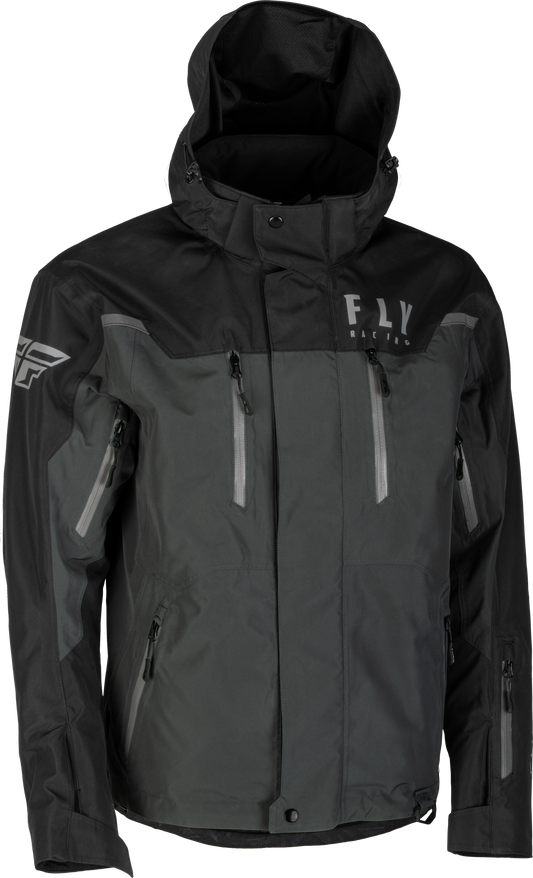 FLY RACING Incline Jacket Black/Charcoal Md 470-4103M