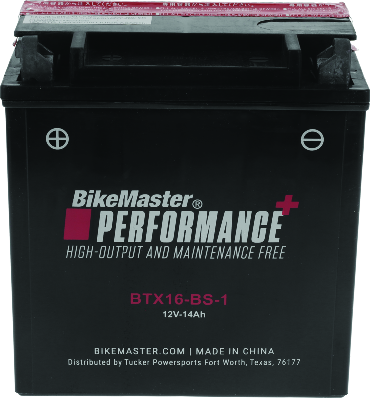 BikeMaster BTX16-BS-1 Battery 781327