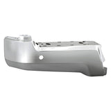 XTune 17-19 Ford F250/ F350 Rear Left Bumper Cap End w/ Sensor Hole - Chrome RB-FF25017-BEWS-L 9048999