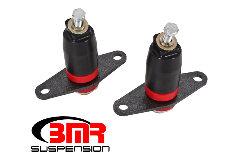 BMR 16-17 6th Gen Camaro Motor Mount Kit (Polyurethane) - Black Anodized MM009