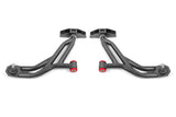 BMR 10-14 Ford Mustang Adj. Lower A-Arms Delrin/Rod End w/ 19mm STD. Ball Joint - Black Hammertone AA755H