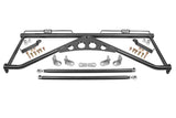 BMR 15-20 Ford Mustang Harness Bar - Black Hammertone HB760H
