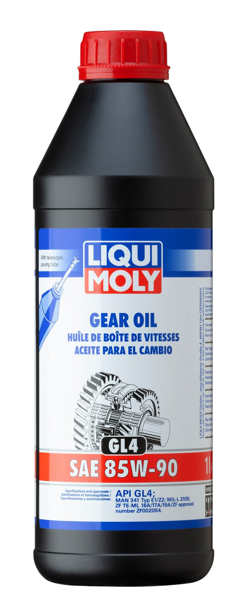 LIQUI MOLY 1L Gear Oil (GL4) SAE 85W90 20016