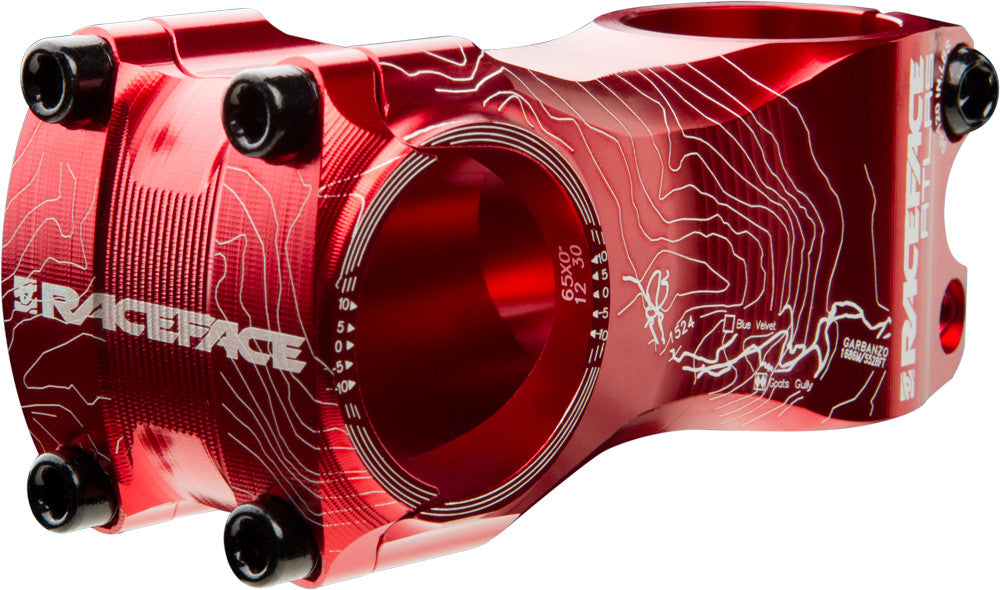RACE FACE Atlas Stem Red 65mm ST12A31.865X0RED
